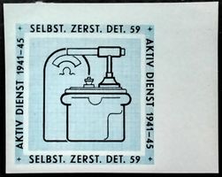 Selbständiges Zerst Det 59, gesch, 2.WK, Wi Zst 16-2