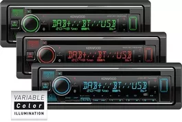 KENWOOD KDC-BT560DAB Bluetooth, USB-buchse, CD-Laufwerk...