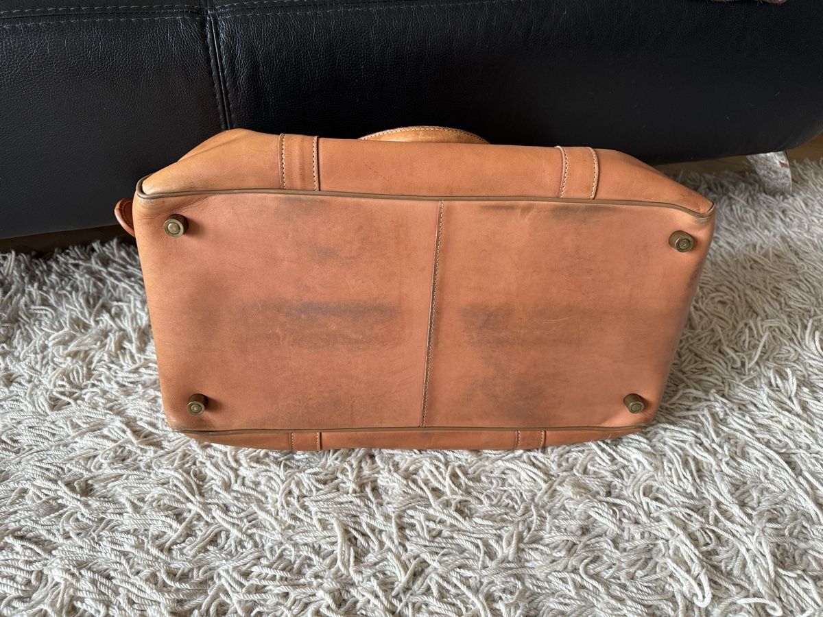 The Bridge Borse: Hartmann Leder Duffle, Bowling Bag, weekender, Duffel – Usato da St. Gallen venduto da Lapinasse 3