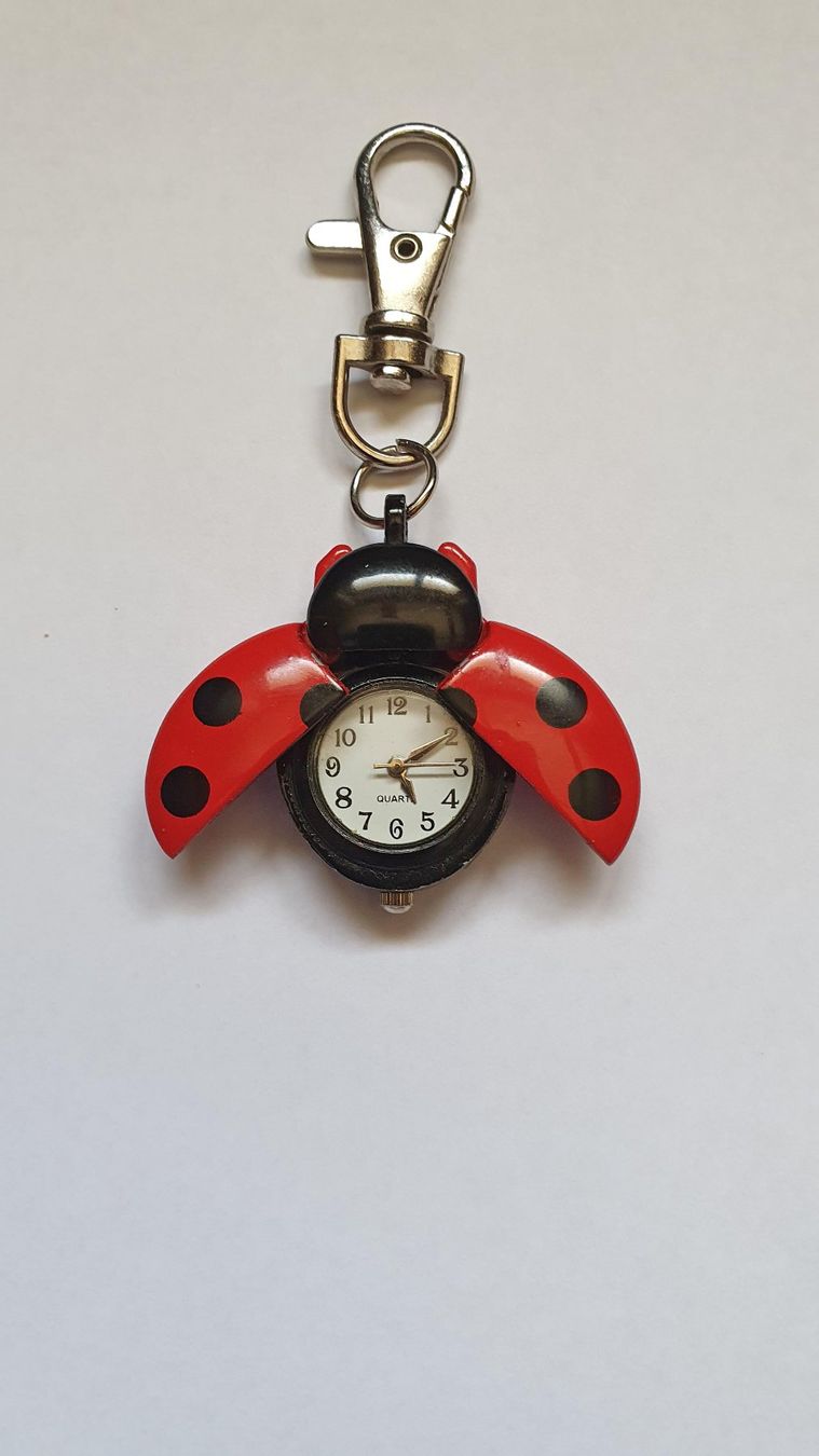 Orologi: Marienkäferuhr als Schlüsselanhänger – Usato da Dietikon venduto da Testodo55