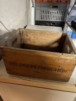 Holzkiste Feldschlösschen Vintage Holzkiste CHF