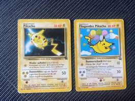 Pokemon Pikachu Black Star Promo 4 & 25 Non Holo