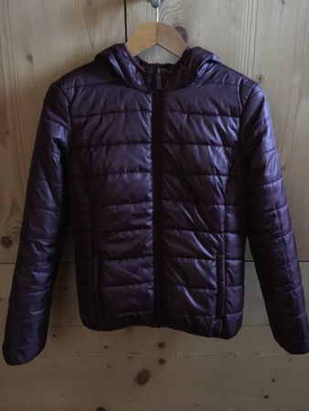 Damen Steppjacke Gr. S Übergangsjacke Winter mit Kapuze
