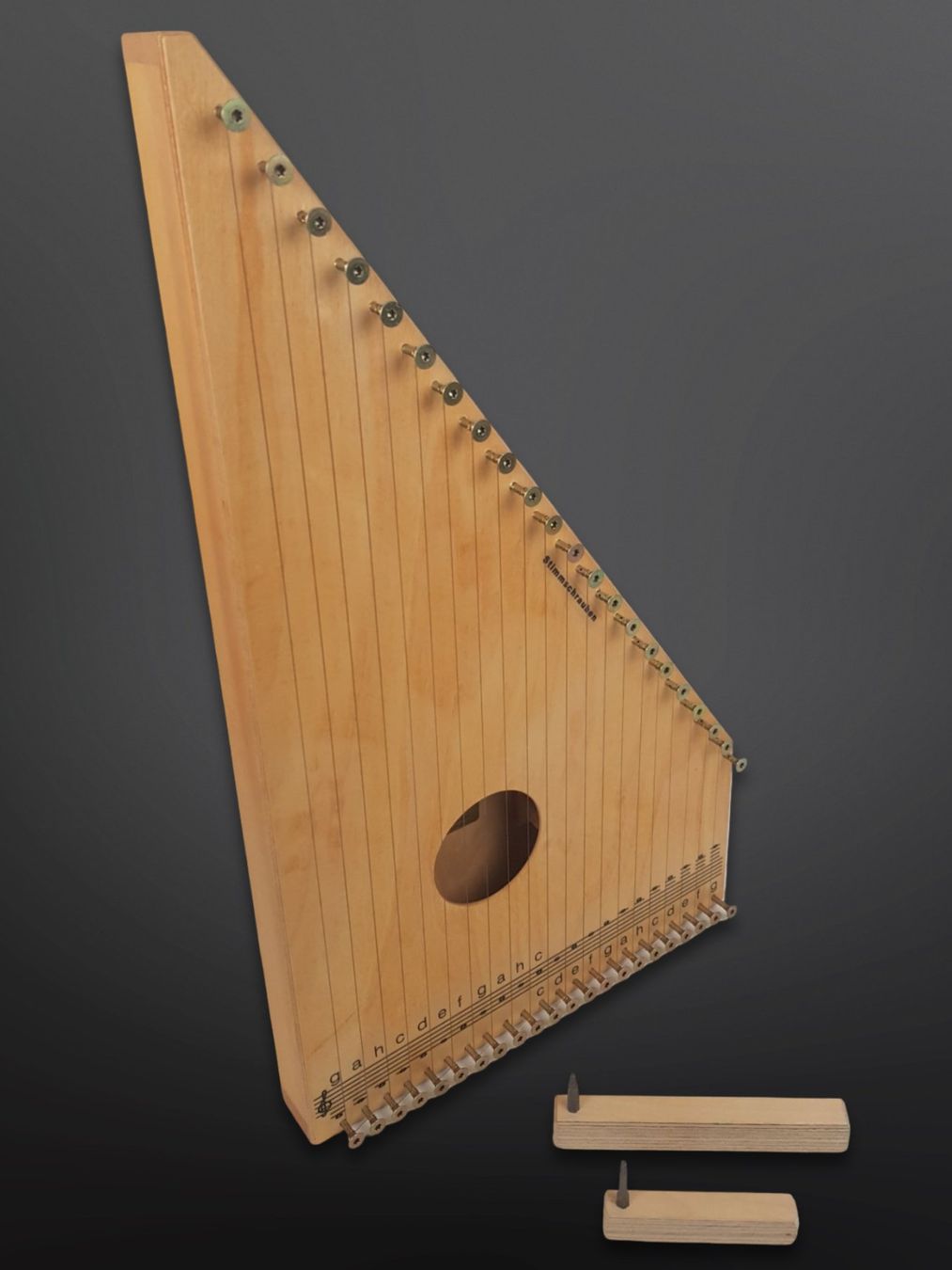 Strumenti musicali: BLATTNER Tischharfe & Melodienordner – Usato da Suhr venduto da Restwert_Suhr 3
