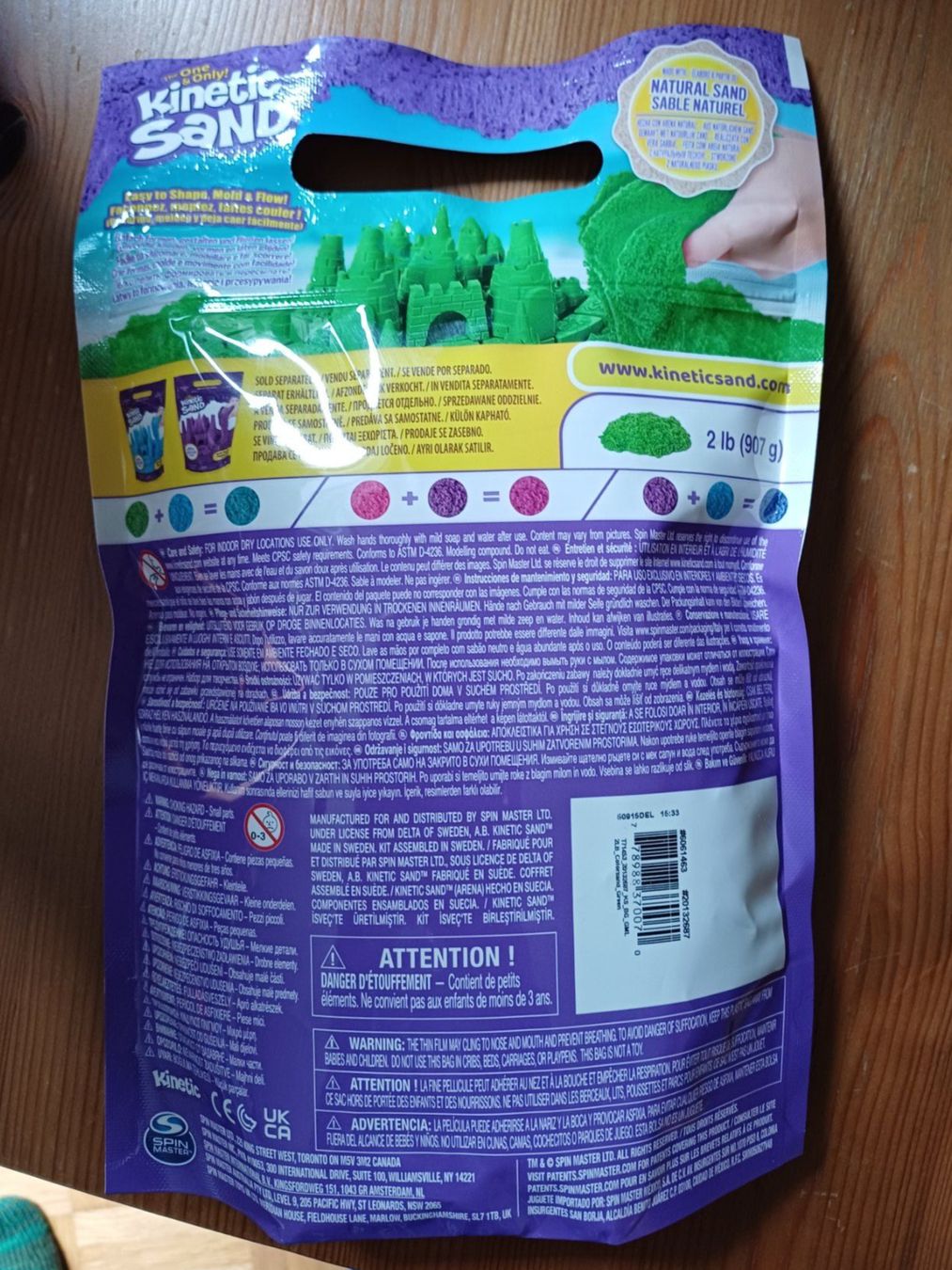 Jouets: Kinetic Sand - Spin Master 907g – Neuf avec emballage d'origine à Wetzikon ZH par froschzh 1