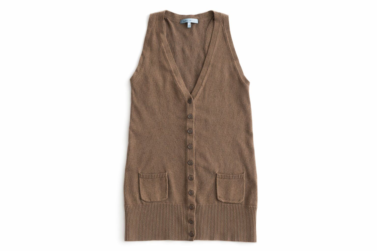 Bershka Giacche: Camel Damen Strickgilet Ärmellos – Nuovo (secondo la descrizione) da Fully venduto da VaneaSelection 1