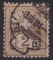 64x) Wertziffer mit Sackstempel, sehe Scan
