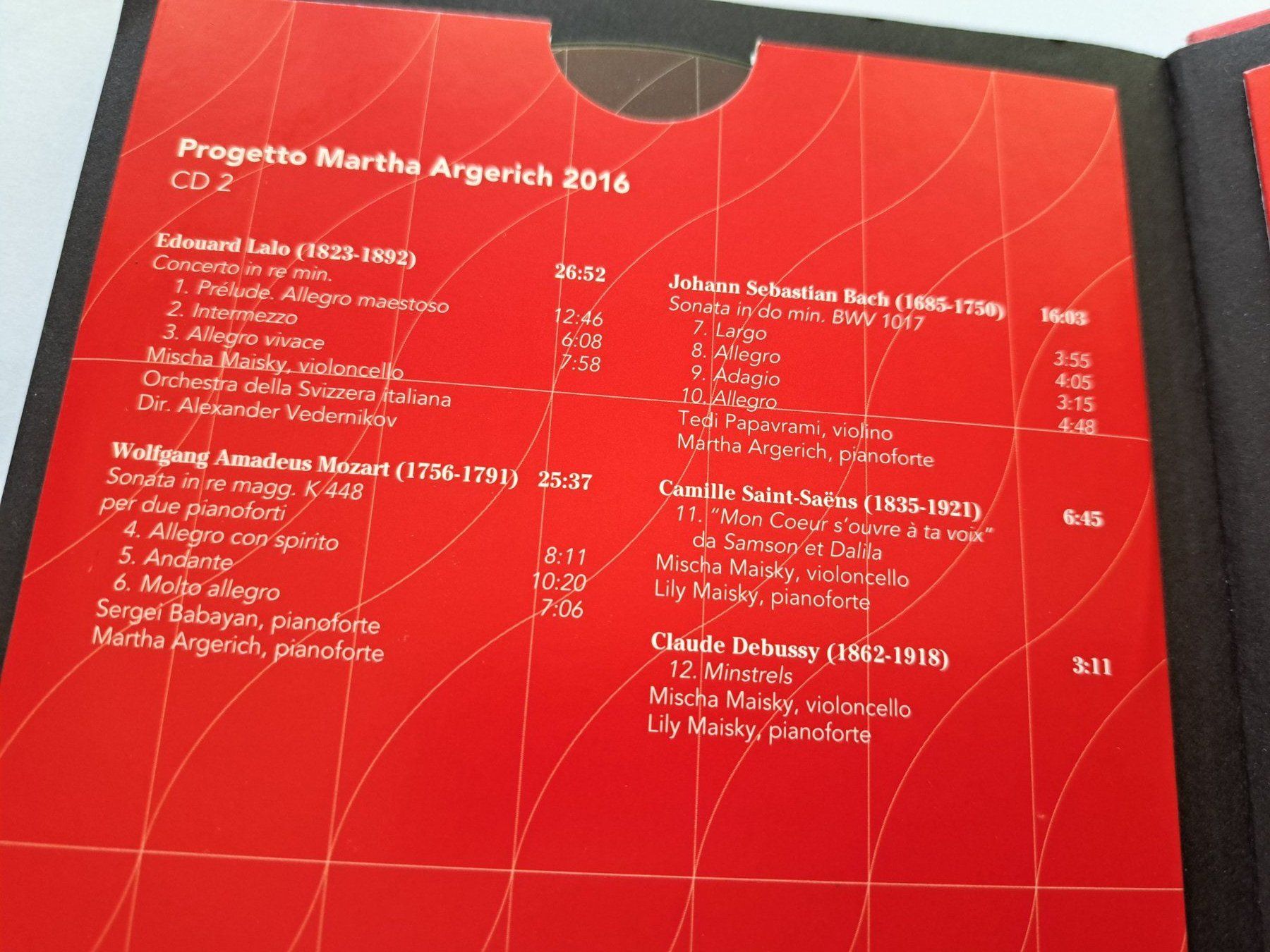 CD: 3 Cds Progetto Martha Argerich 2016 – Usato da Pully venduto da bro_n52j 3