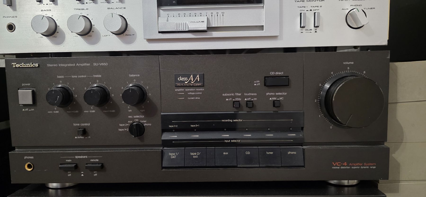 Technics Verstärker: Amplificateur Technics Su v 650 Rare – Gebraucht aus Pully von Abba70 1