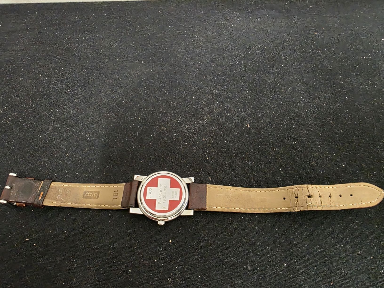 Orologi: Armbanduhr mit Schweizer Franken Silber 1961 – Usato da Wolfertswil venduto da Antiko 5