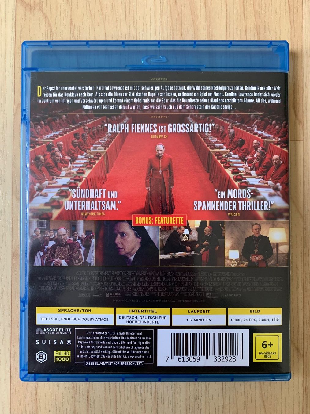 Tutti i DVDs: Conclave / Konklave (Blu Ray) – Usato da Sissach venduto da BeetleMouse 1
