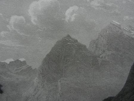 Incisioni: Blick gegen Glarus bei Weesen – Usato da Risch venduto da Rischli15 9