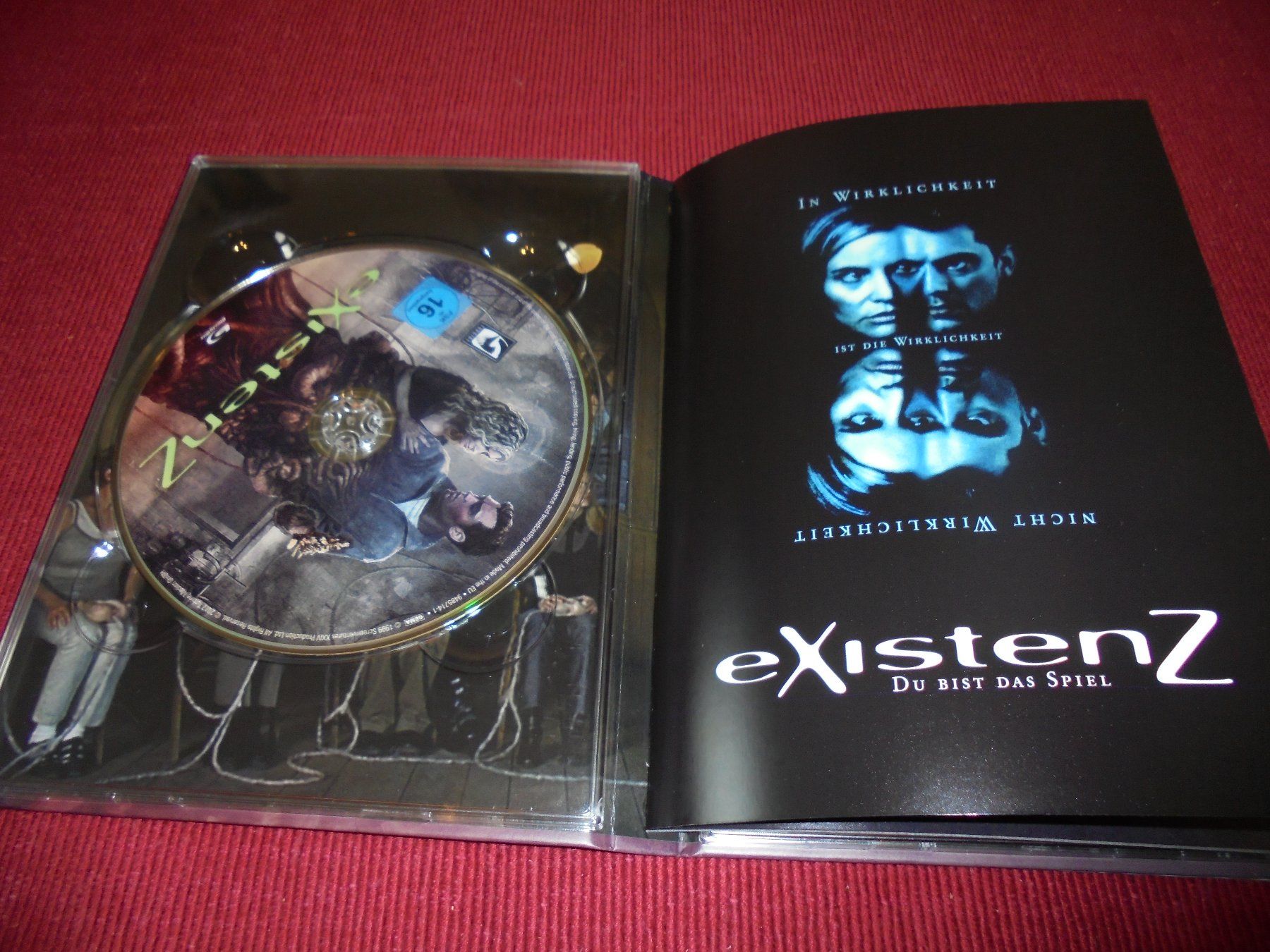 Alle DVDs: Mediabook EXISTENZ david Cronenberg / RAR! Lim. – Neu (gemäss Beschreibung) aus Wattenwil von Firebird1 6