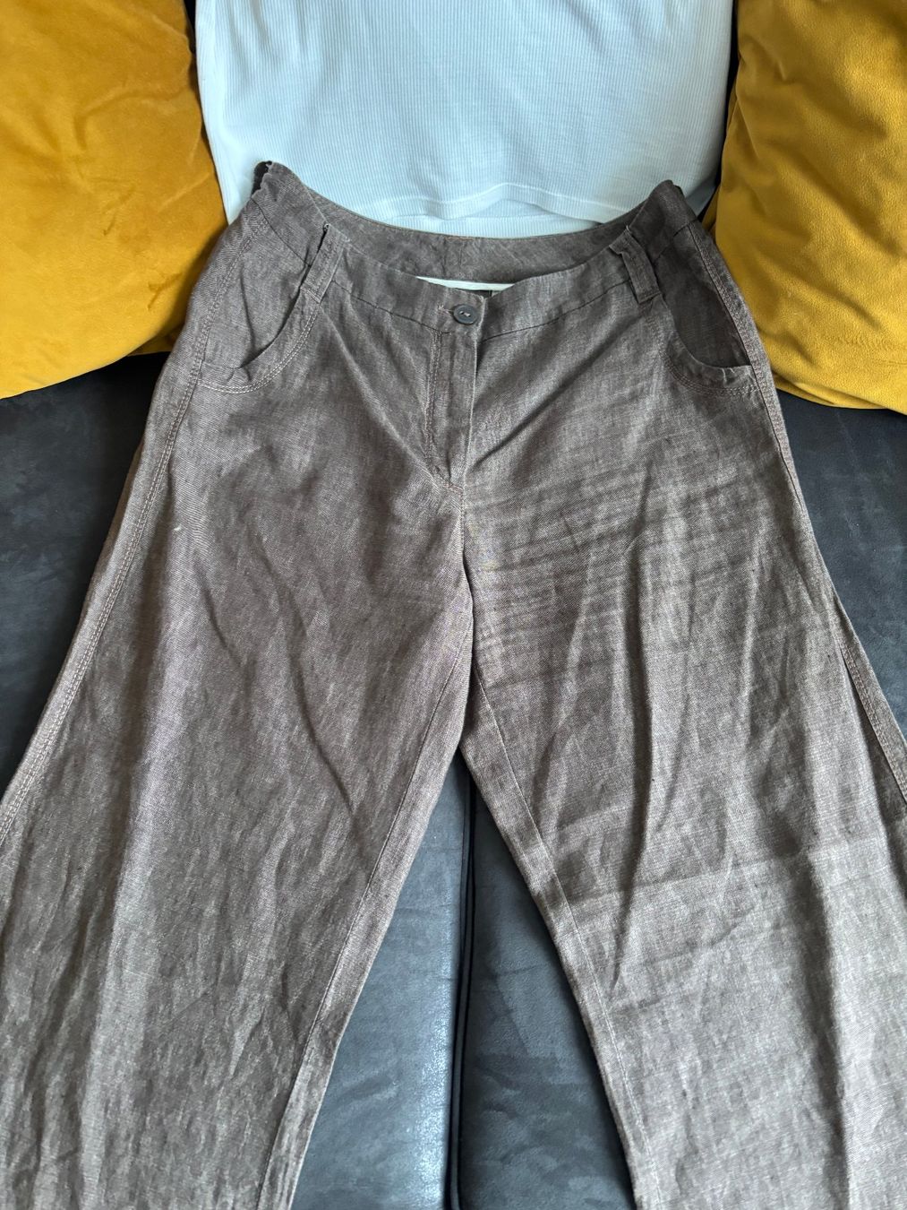 Pantaloni: DANIA Leinenhose neuwertig – Nuovo (secondo la descrizione) da Merishausen venduto da yourdream 1