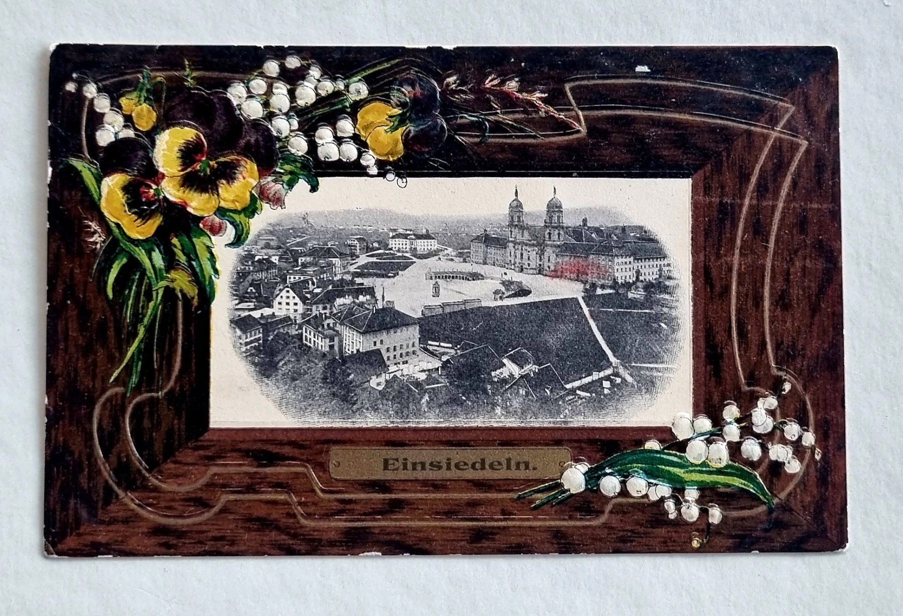 Cartoline postali: Einsiedeln - 1912 – Usato da Rothrist venduto da RROENK