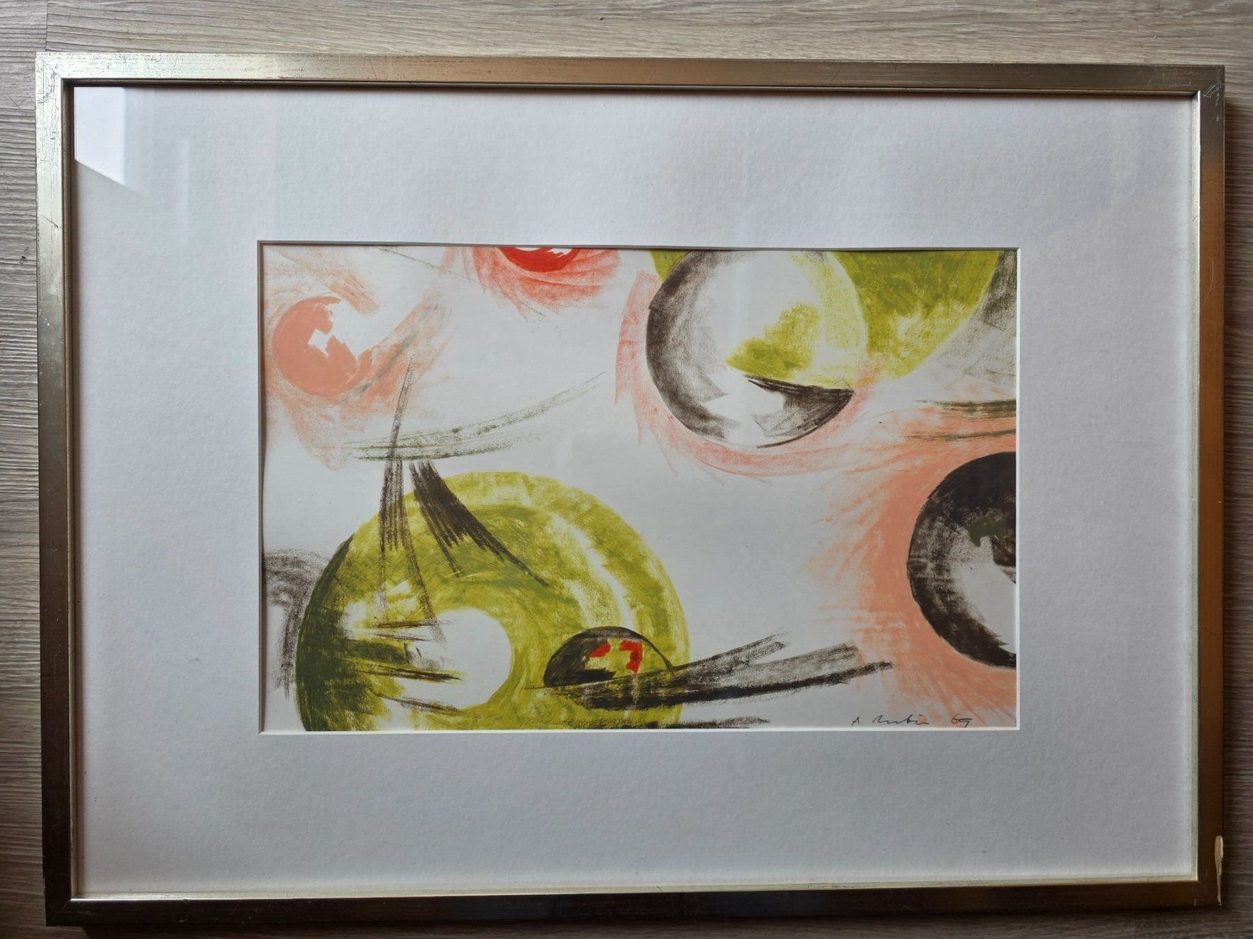 Gemälde: Fantasy Gemälde Bild sign. wohl A. Rubin 1969 – Gebraucht aus Walterswil BE von Lonitti