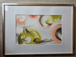 Fantasy Gemälde Bild sign. wohl A. Rubin 1969