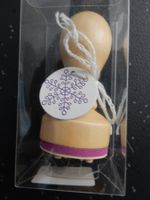 Holz Stempel Schneeflocke Neu Basteln von Hayda Weihnachten