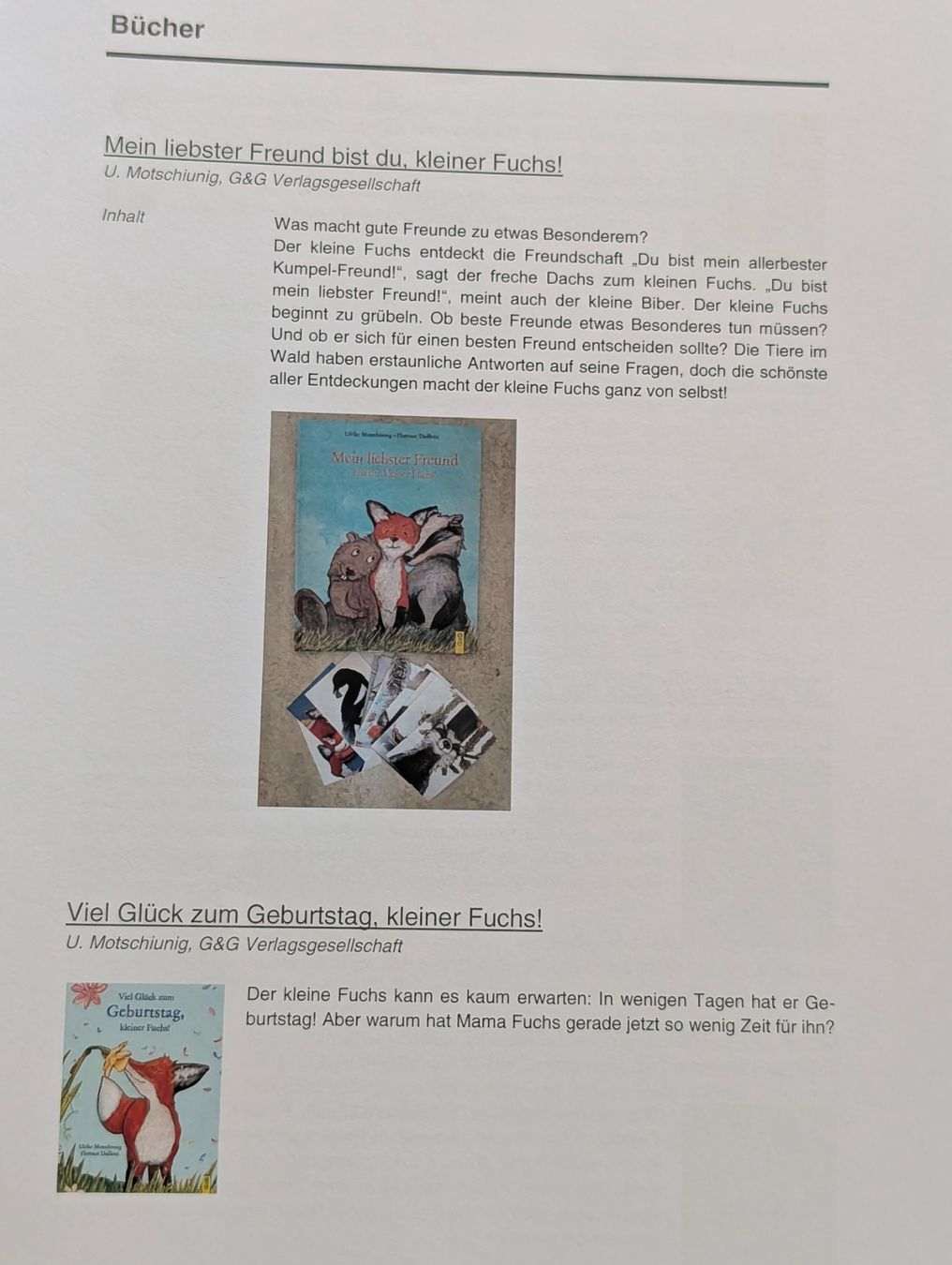 Libri: Kindergartenarbeitsmappe: Kleiner Fuchs – Usato da Weite venduto da Nur63 3