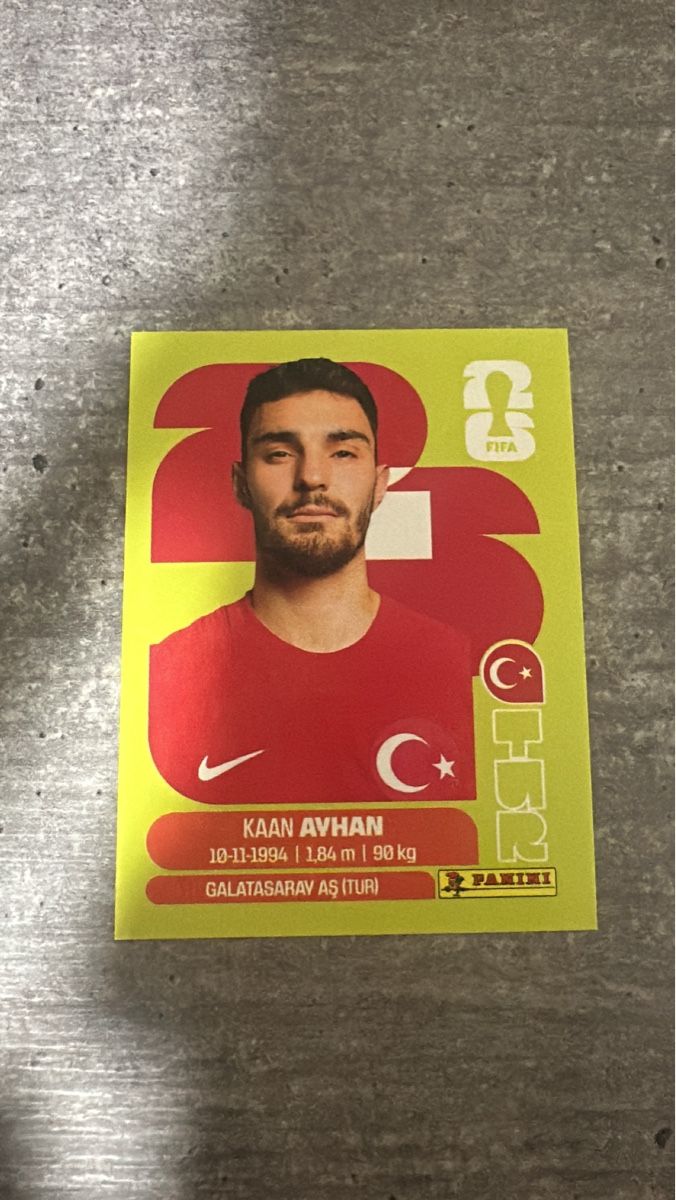 Panini Carte collezionabili: TUR 9 , FIFA WORLD CUP 2026 PANINI  – Nuovo (secondo la descrizione) da Frauenfeld venduto da 1PegPeg1