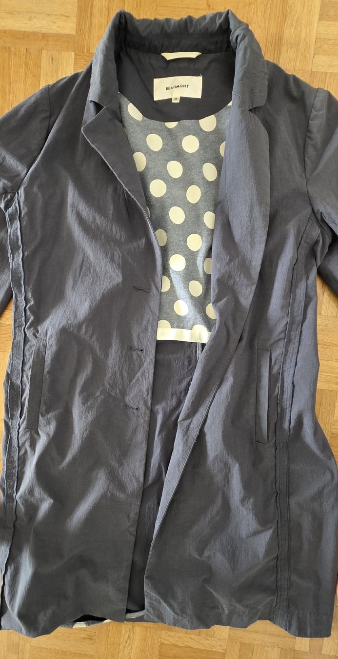 Cappotti: Manteau/ veste bleu Beaumont taille 38 – Usato da Yverdon-les-Bains venduto da van_dq65 9