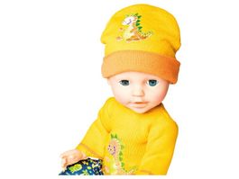 Heless Strickmütze Dino Für Puppen (35-45cm)