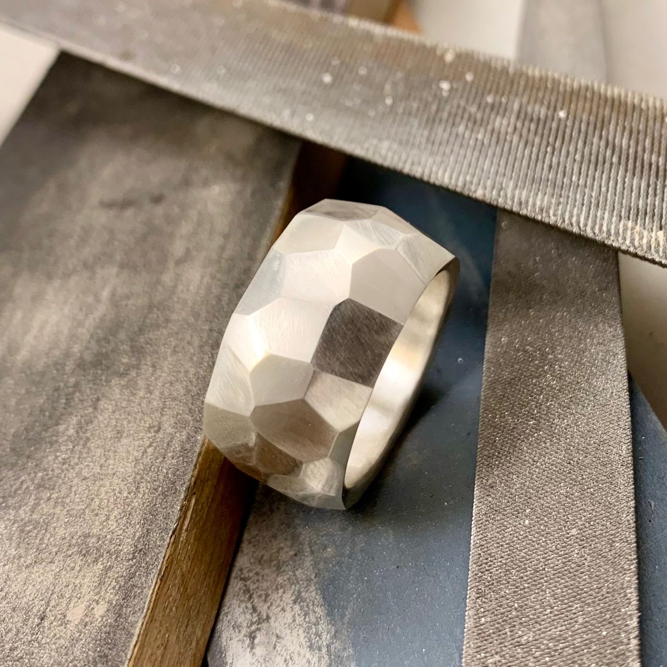 Ringe: Silberring Facettiert Gr.57 – Neu (gemäss Beschreibung) aus Thun von Svonskj 4
