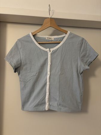 24COLOURS T-Shirt hellblau Grösse L (eher S)