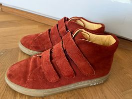 Ledersneaker von Dulis, Naturkautschuk-Sohle, 34, wie neu