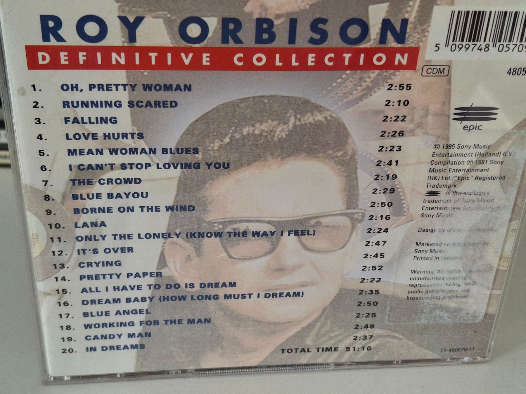 CD: 2CD Roy Orbison -Definitive Collection 😎 – Usato da Aarberg venduto da Jackup1 1