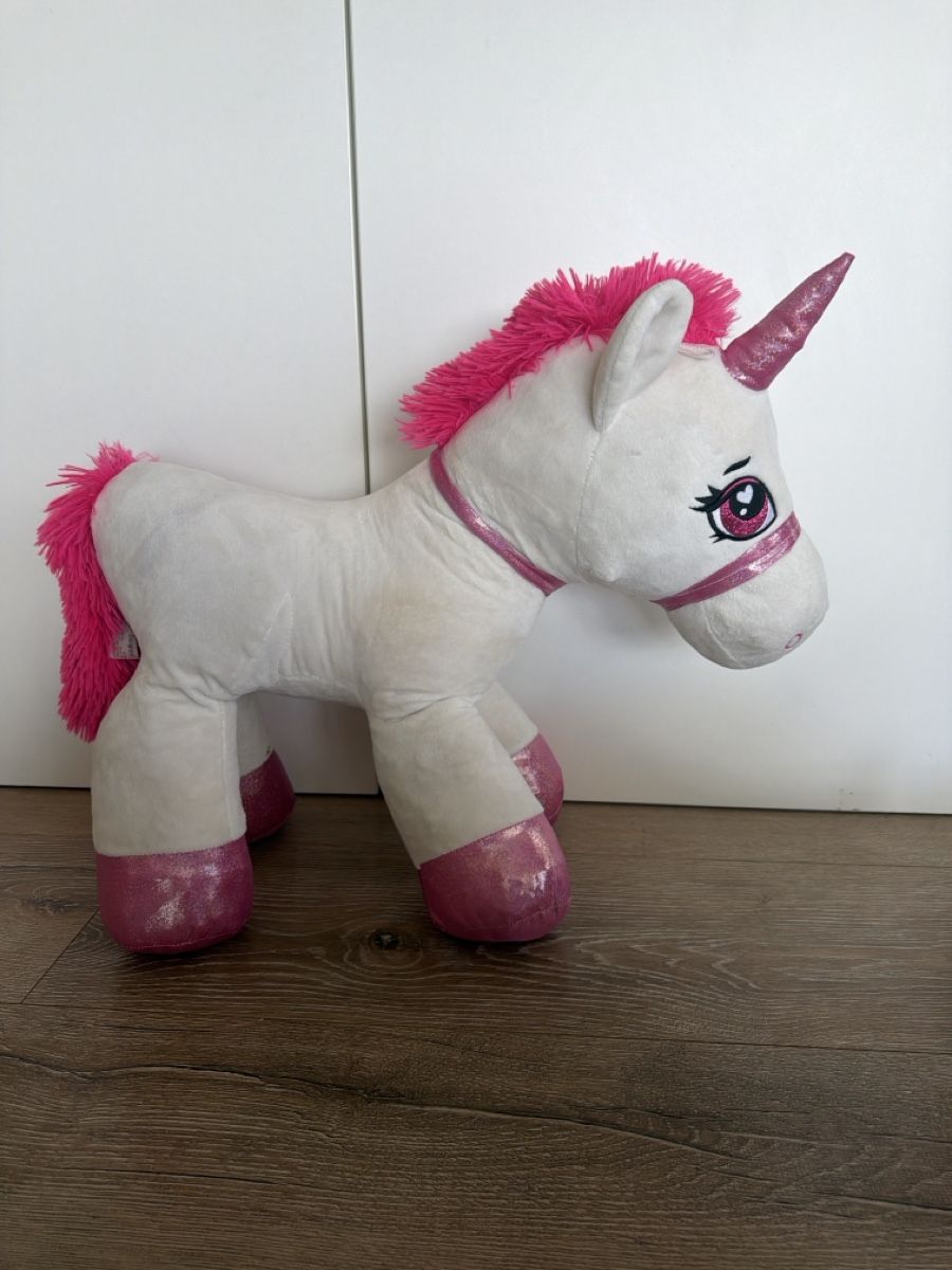 Giocattoli: Kuscheltier Einhorn weiss pink – Usato da Egolzwil venduto da cariaschi 2