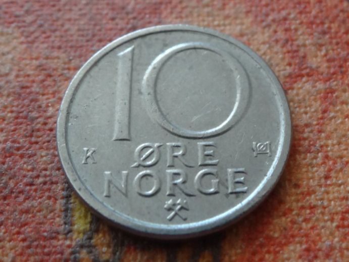 Toutes les monnaies: NORVEGE  10  ORE  1988 – D'occasion à Romanel-sur-Lausanne par Swift13 1