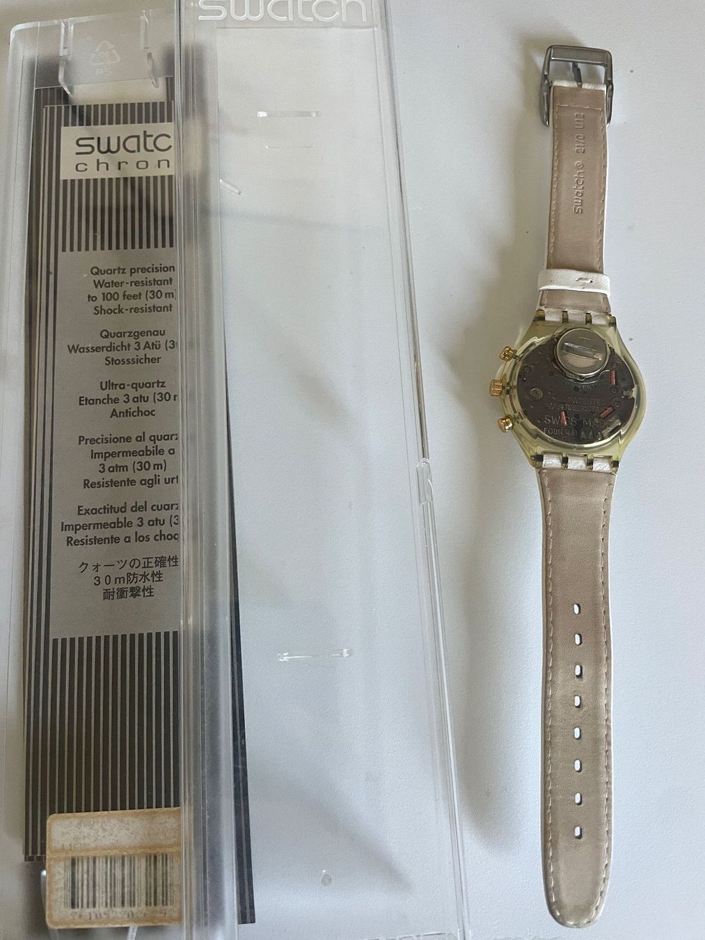 Swatch Uhren: Swatch Uhr Chrono weiss – Gebraucht aus Volketswil von n_r_5gdf 2