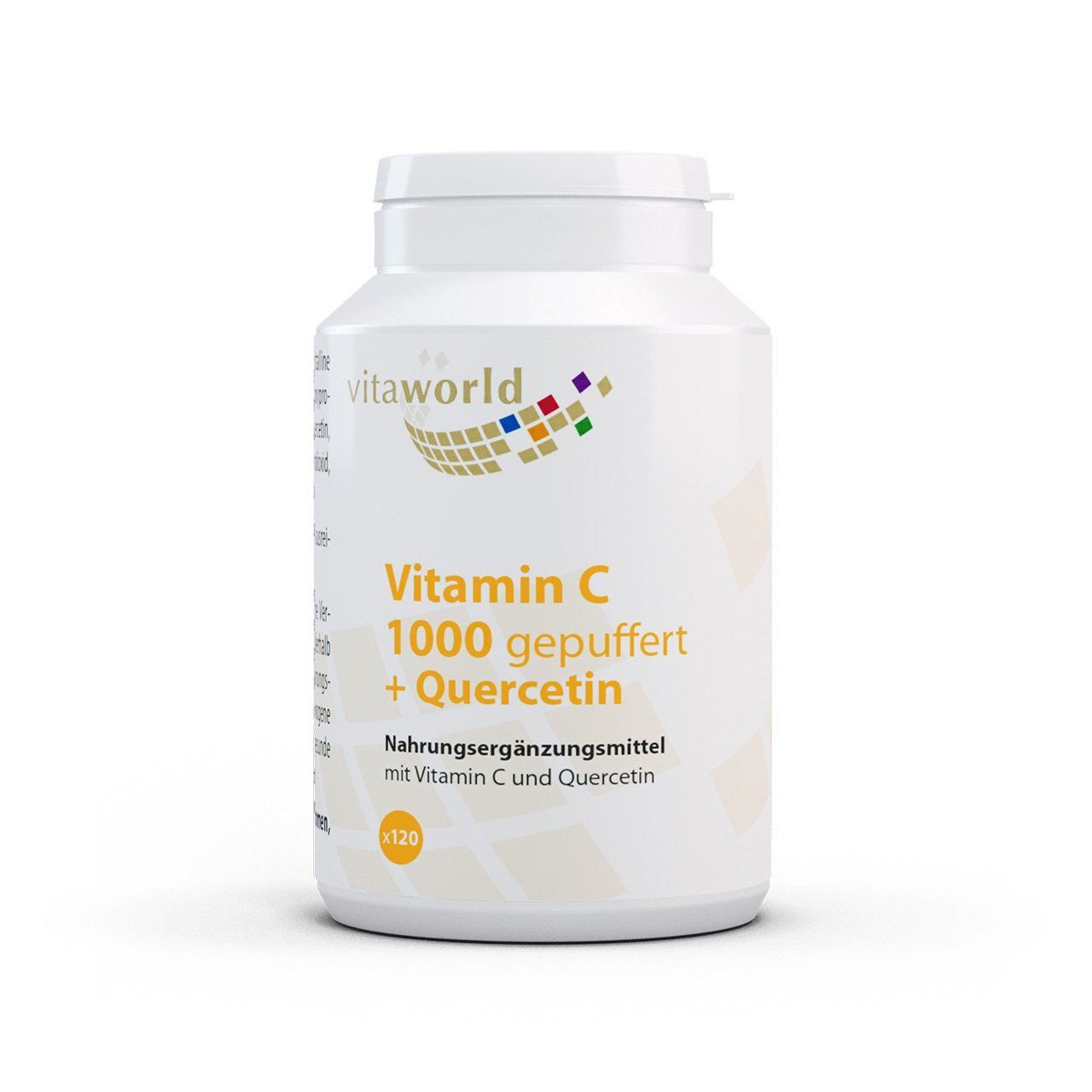 Alimentazione, Vitamine & Minerali: Vit C 1000 gepuffert+Quercetin 120 Tbl – Nuovo e nell'imballaggio originale da Tiefenbach venduto da nhp-bedarf