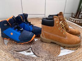 46 Nord Wanderschuhe blau orange gebraucht guter Zustand