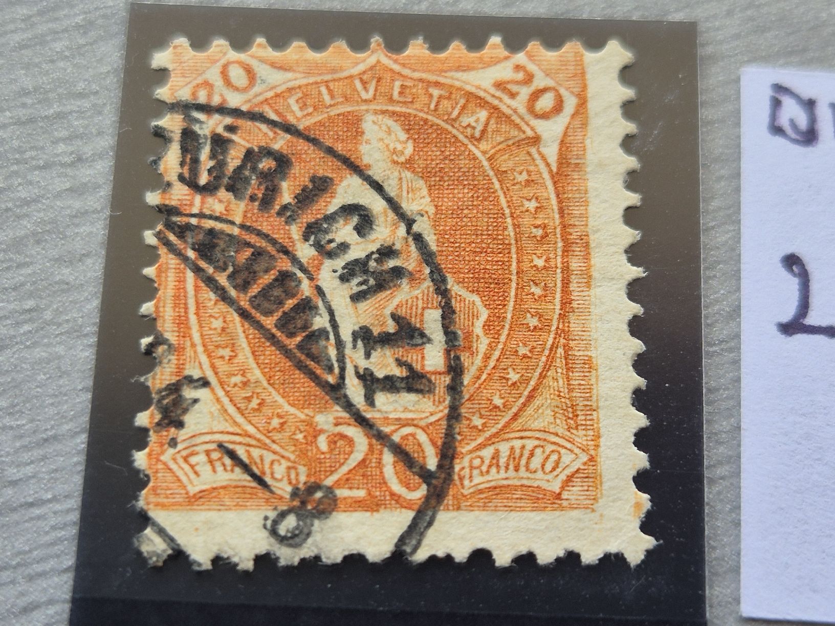 Tutti i francobolli: Stehende 66E, Perle,ab 1.- – Usato da Burgdorf venduto da Glossy01 1
