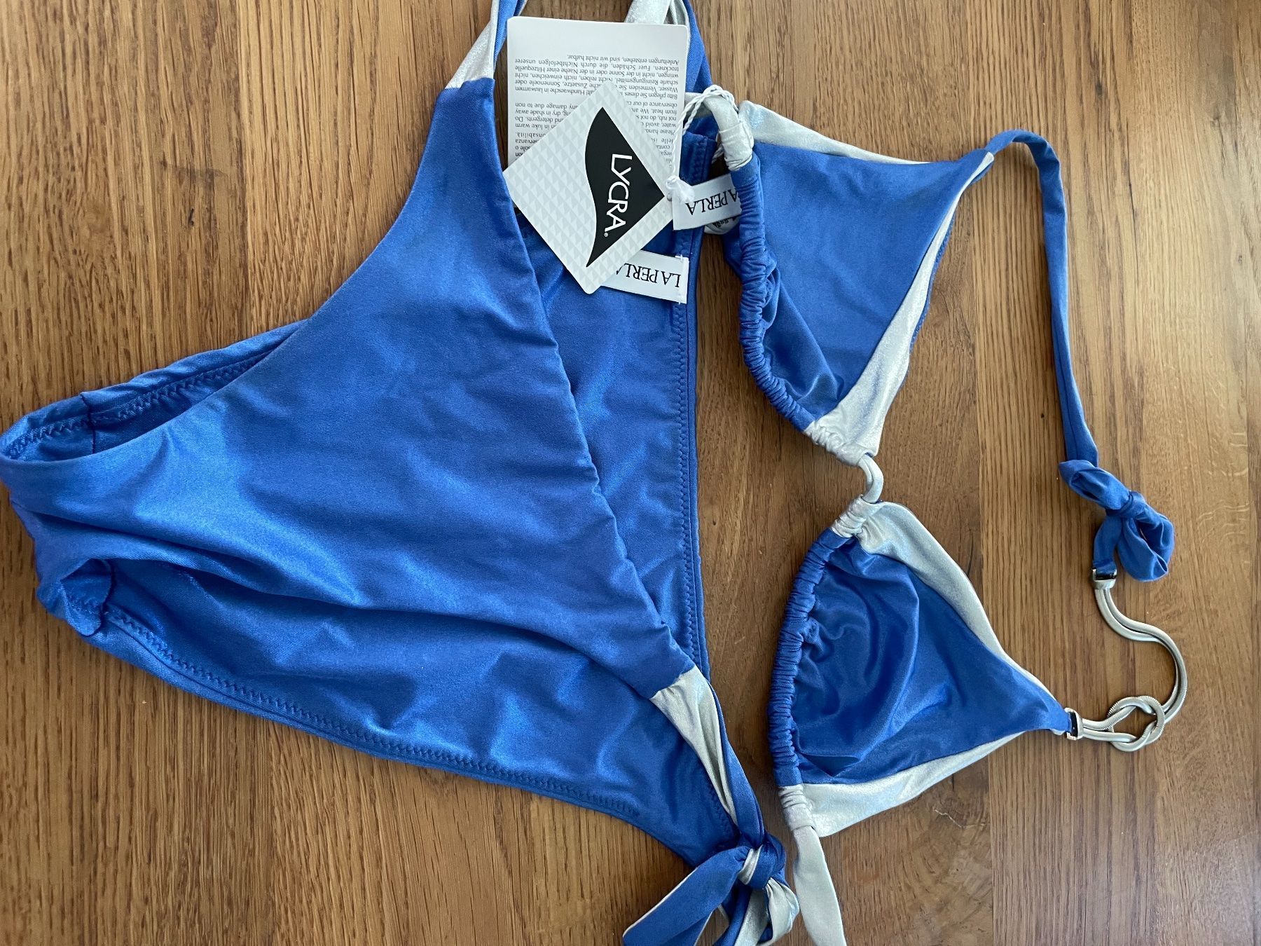 Costumi da bagno & Bikini: LA PERLA Bikini, royal blue Size M/IT 44 – Nuovo e nell'imballaggio originale da Oberwil BL venduto da cocopalm1068