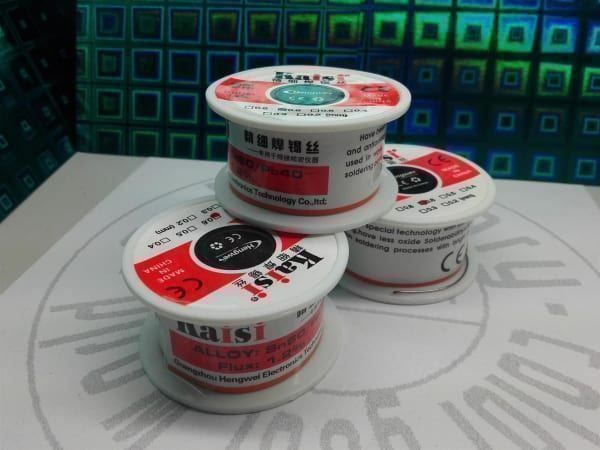 Componenti elettronici: Lötzinn 0.6mm, 40gr-Rolle 60/40 – Nuovo e nell'imballaggio originale da Luzern venduto da Salefactory