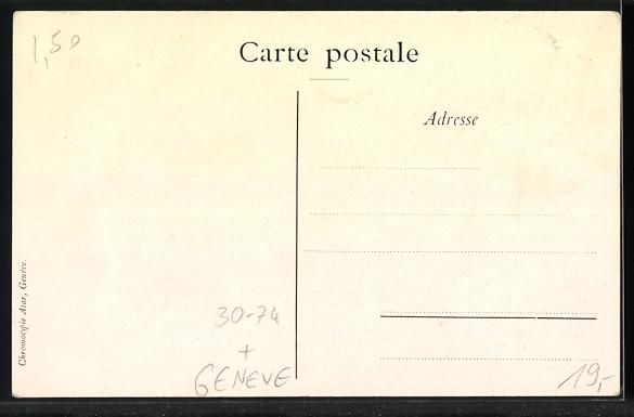 Cartoline postali: Genève, Schweizer Soldaten in Uniformen – Usato da Berlin venduto da bartko-reher 1