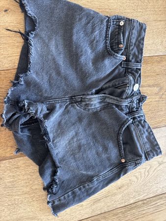 TRADITIONALUS Jeans-Shorts grau Grösse 38 guter Zustand