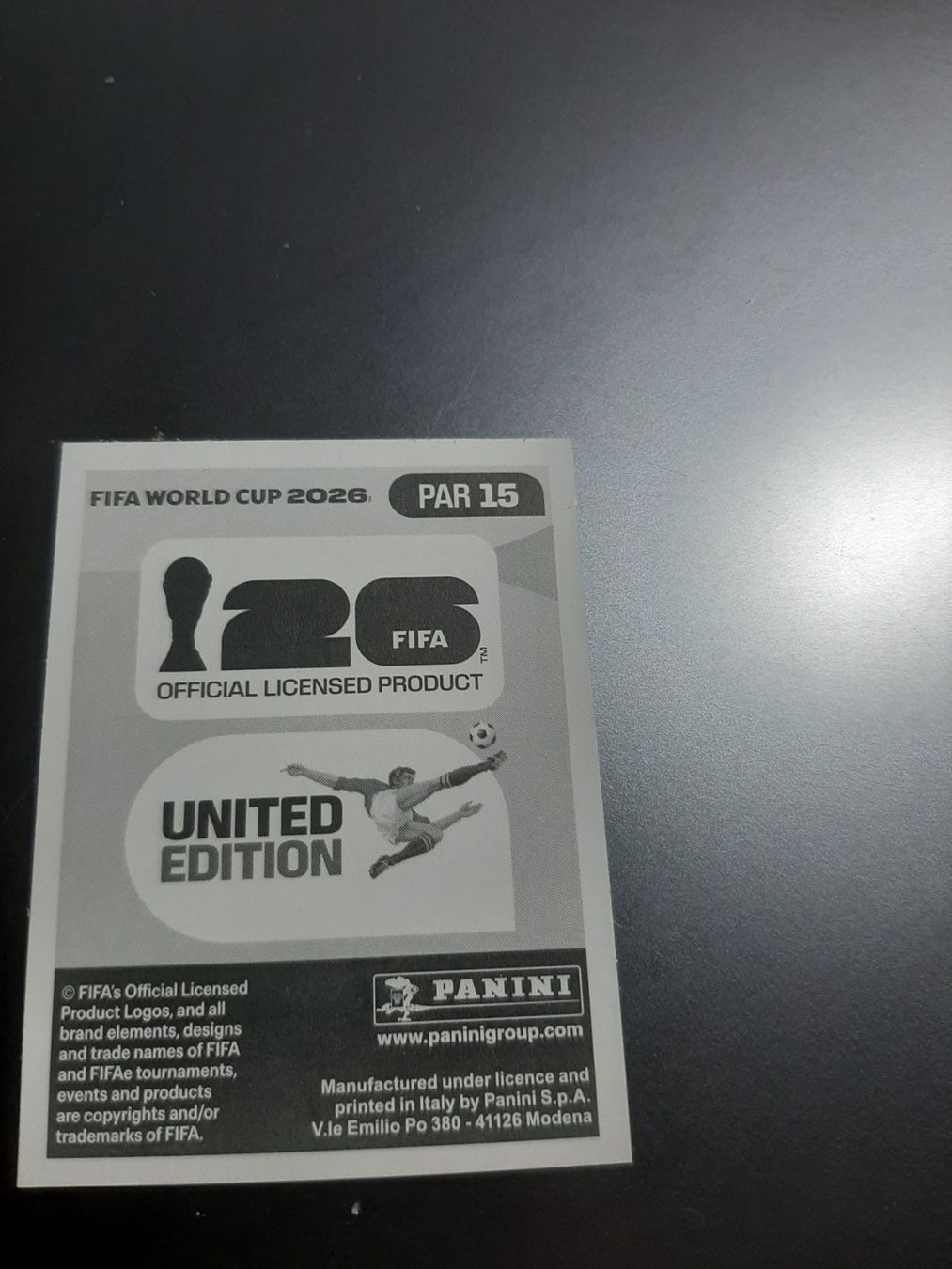 Panini Carte collezionabili: PANINI FIFA WM 2026 PAR 15 – Nuovo (secondo la descrizione) da Avully venduto da RIVALIS 1