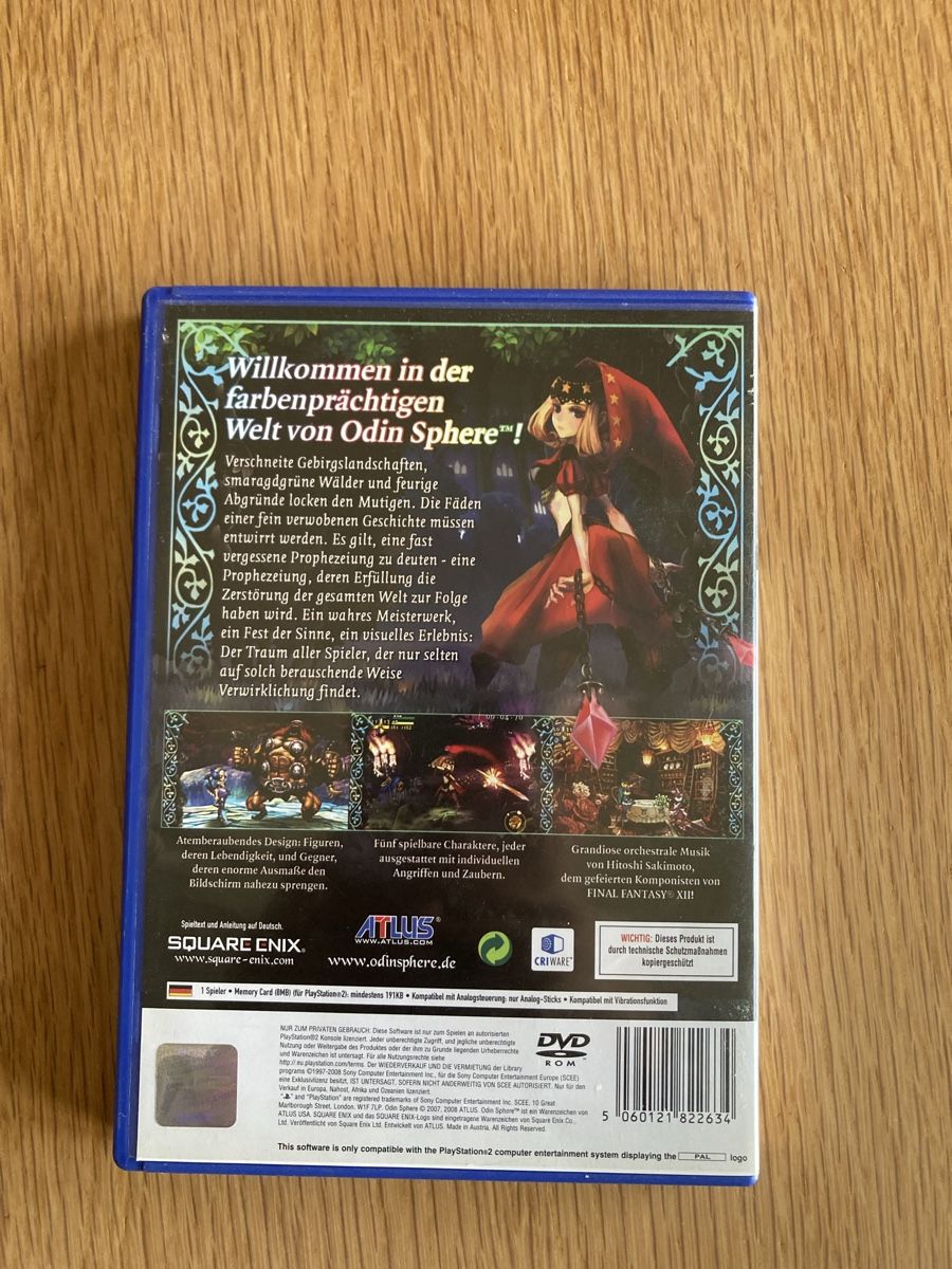 Sony Giochi: Odin Sphere (PAL) – Usato da Pany venduto da Behoever 1