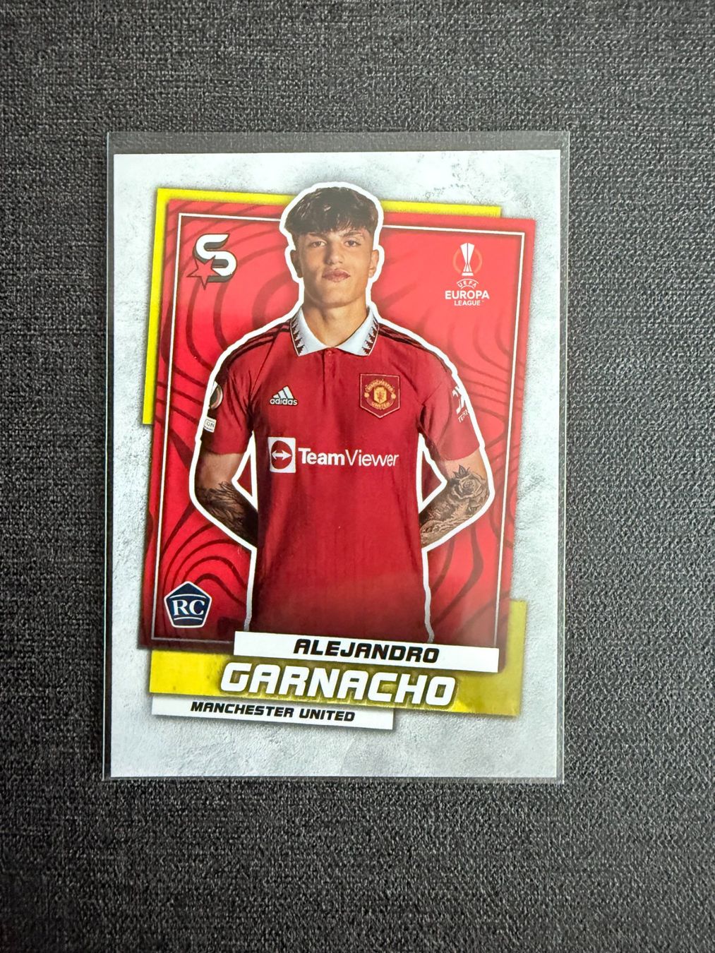 Topps Carte collezionabili: Topps Alejandro Garnacho Manchester United – Usato da Burgdorf venduto da Sports_Cards_3400