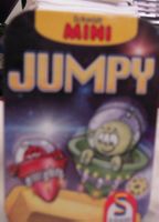 Reisespiel der Firma Schmidt Mini, Metalldose, Jumpy