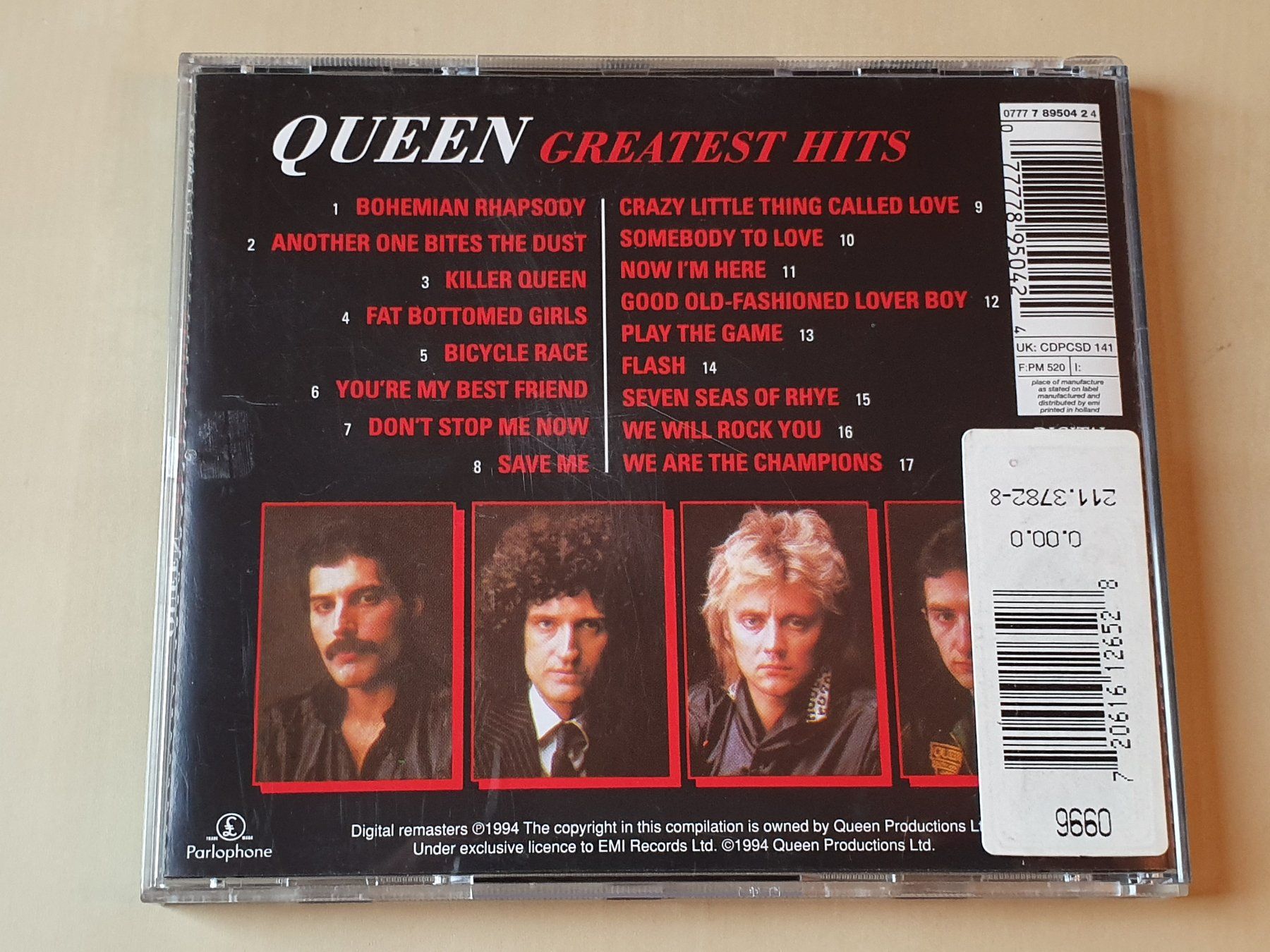 CDs: Queen Greatest Hits – D'occasion à Stansstad par collectorsshop 1