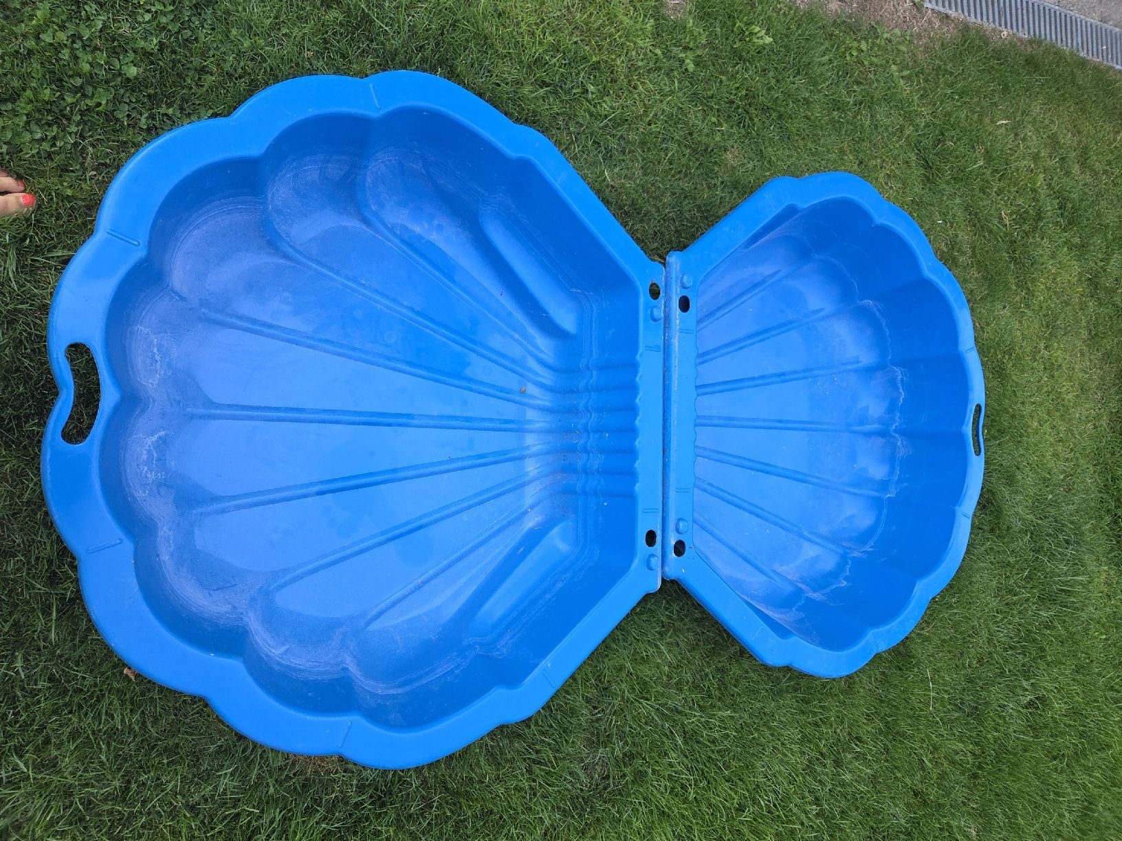 Sabbiera per bambini: Sandkasten Muschel – Usato da Oftringen venduto da Begi73 1