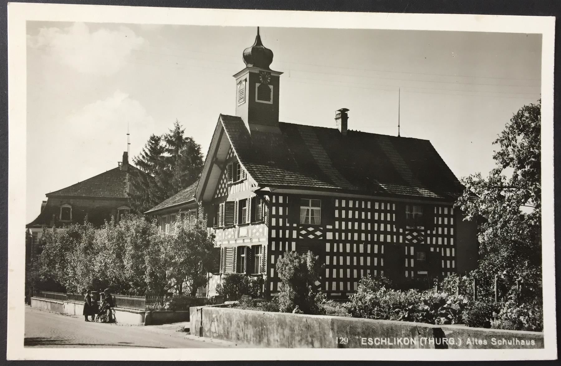 Cartes postales: ESCHLIKON Altes Schulhaus – D'occasion à Jona par philajona