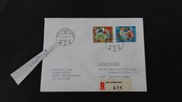 GÜTIGHAUSEN/ZH R-Brief Letzttag s. selten !!  31.12.85  109