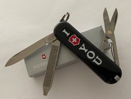 Victorinox Classic SD * I YOU * gift * black * Sammlermesser