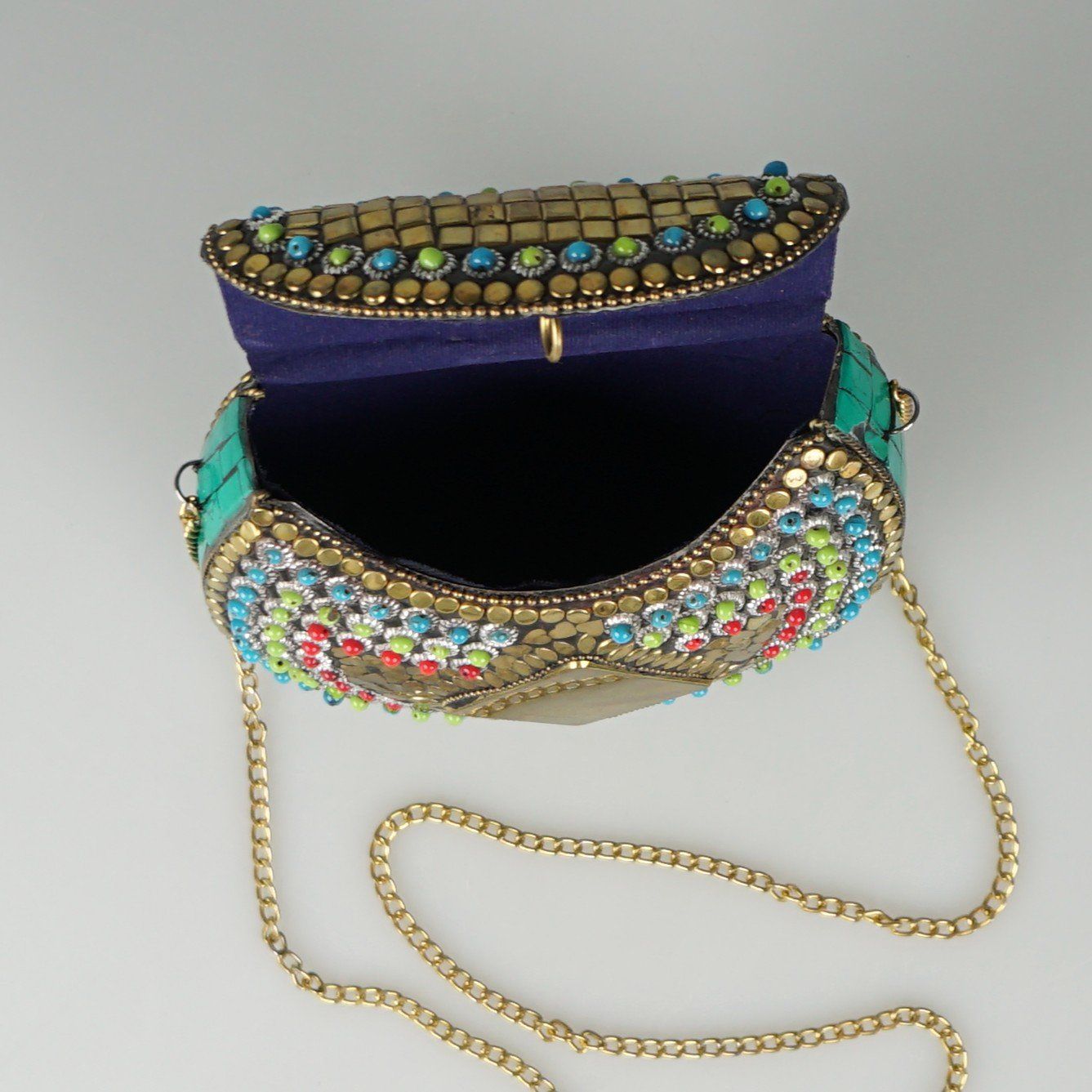 Borse da donna: Mosaik-Metalltasche – Usato da Volketswil venduto da brockipfannenstil 2